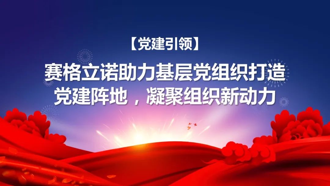 【党建引领】赛格立诺助力基层党组织打造党建阵地，凝聚组织新动力
